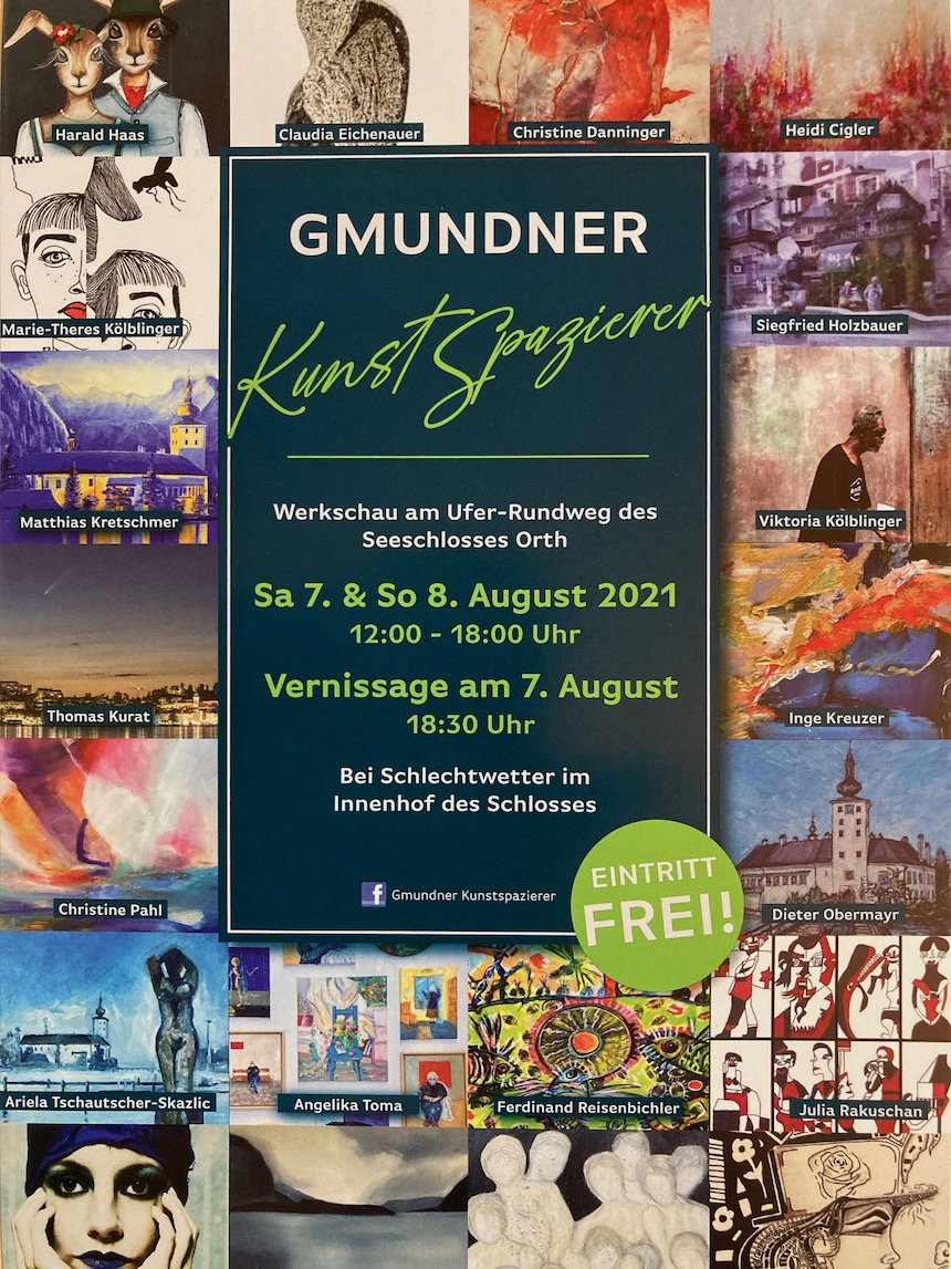Gmundner Kunstspazierer, 07./08.08.2021