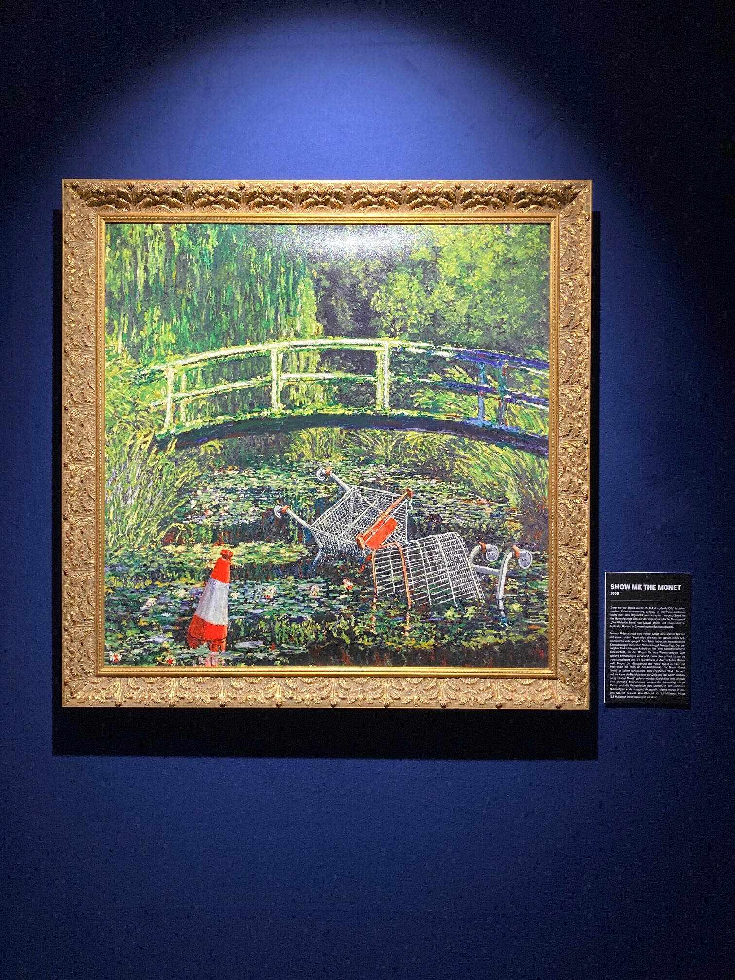 Banksy and Monet