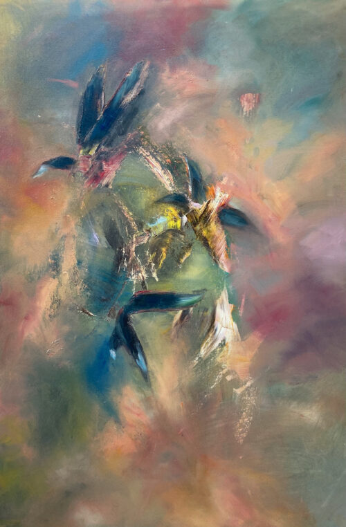 Untitled, oil on board, 40x60 cm, 2022